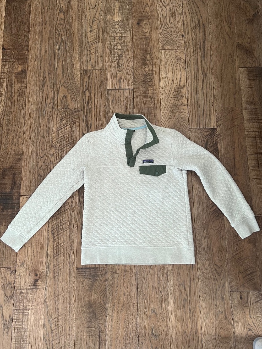 Patagonia Organic Cotton Quilt Snap Pullover